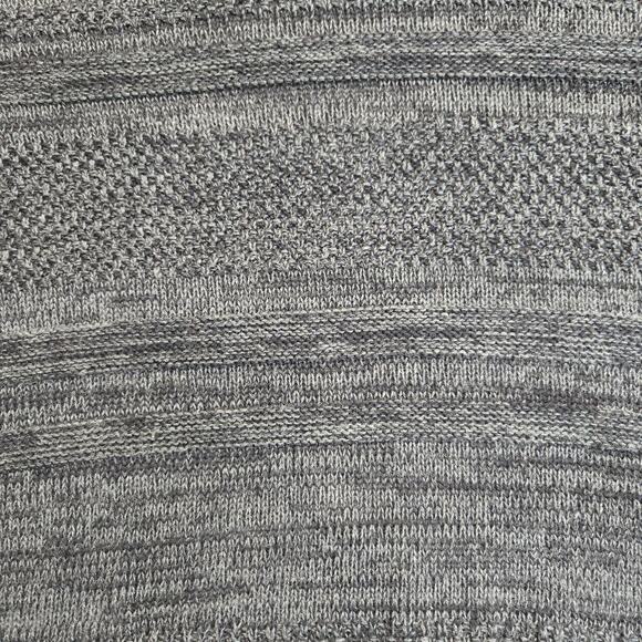 American Rag Cie Men's Multi-Textured Shawl Collar Pullover Sweater Sz L Black - Picture 4 of 10